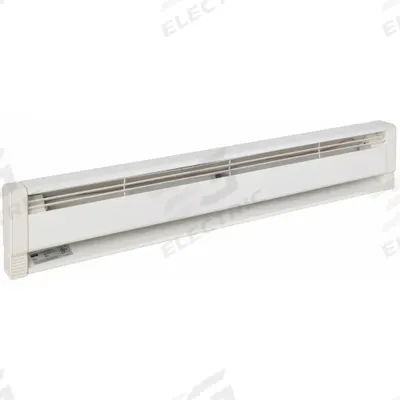 Dayton Electric Baseboard Heater: Commercial Grade, 750W/1000W, Thermostat Not Included - Oil-Filled Electric Baseboard Heaters