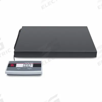 OHAUS Shipping Scale: 150 lb Wt Capacity - Imperial, 15 3/4 in Weighing Surface Dp - Shipping Scales with Remote Indicator
