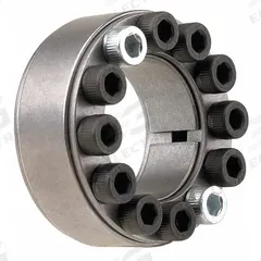 FENNER DRIVES Keyless Bushing: For 2 in Shaft Dia, 3 11/32 in OD, 0.945 in Wd, Oil Dipped Steel (MPN B402200). Key specifications — System of Measurement: Inch; Keyless Bushing Type: Multi-Screw Locking Assembly; Flange Type: None; Brand: FENNER DRIVES.