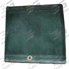 MAURITZON Tarp: 19.5 ft Lg, 19.5 ft Wd, Std Duty, 5 mil, Vinyl, Green, 10 oz/sq yd, PVC Coated (MPN MBT-12-03-2030). Key specifications — Color: Green; Brand: MAURITZON; Fabric Coating: PVC Coated.