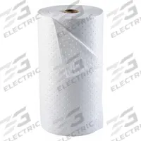 BRADY SPC ABSORBENTS Sorbent Roll: Polypropylene, White, 150 ft Roll Lg, 30 in Roll Wd (MPN OP30P). Key specifications — Brand: BRADY SPC ABSORBENTS; Material: Polypropylene.