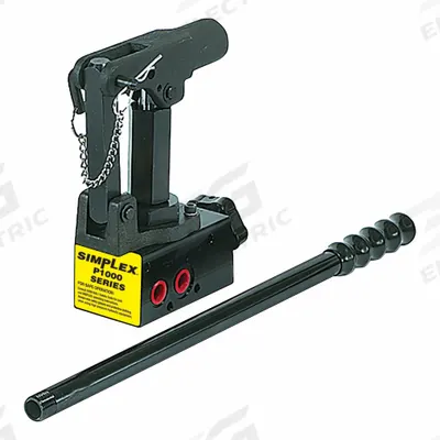 SIMPLEX Hand Pump: 1 Stages, Single Acting - Hand Pumps for Hydraulic Fluids