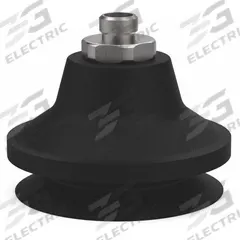 DE-STA-CO Vacuum Pad Assembly: G1/8 in, 50.04 mm Pad Dia, NBR, Black, 14.48 mm Pad Ht, 50A (MPN VC-B50N-18M). Key specifications — attr1019194: VC-B50N-18M; attr1019196: DE-STA-CO; attr1019197: 50A.