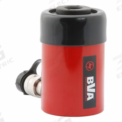 BVA HYDRAULICS Hollow Hydraulic Ram: 20 ton Nominal Capacity, 2 in Nominal Stroke Lg, 3.25 in - General Purpose Hollow Rams