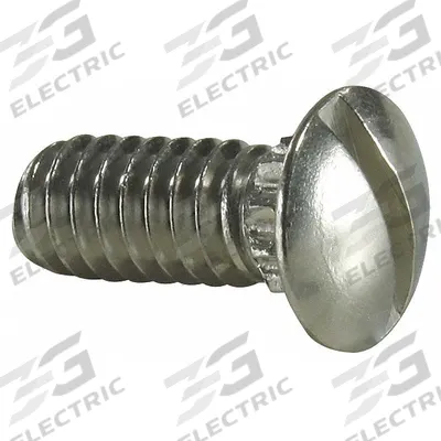AMERICAN GARAGE DOOR SUPPLY Bolt: Track, 5/8 in Overall Lg - Replacement Fasteners for Rollers & Brackets