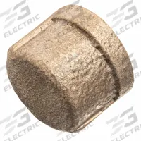 APPROVED VENDOR Cap: Cap, 1 in, BSPT Threaded, Class 125, C89833 Brass, 125 psi @ 72° F, 1 in Lg (MPN ZUSA-PF-10552). Key specifications — Brand: APPROVED VENDOR; Maximum Operating Pressure: 125 psi @ 72° F.