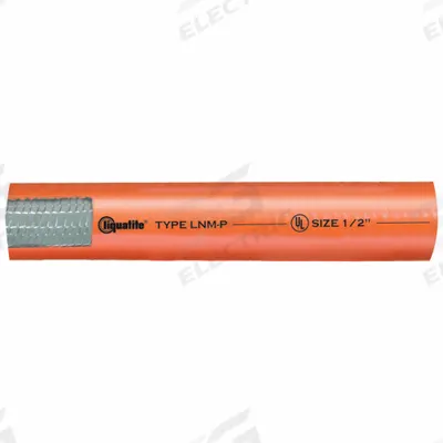 LIQUATITE Liquid Tight Conduit: 1 in Trade Size, Orange, 100 ft Nominal Lg - Continuous-Flex Liquid-Tight Plastic Conduit