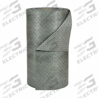 BRADY SPC ABSORBENTS Sorbent Roll: Gray, Polypropylene, 150 ft Roll Lg, 30 in Roll Wd, Box (MPN MRO350). Key specifications — Brand: BRADY SPC ABSORBENTS; Material: Polypropylene.
