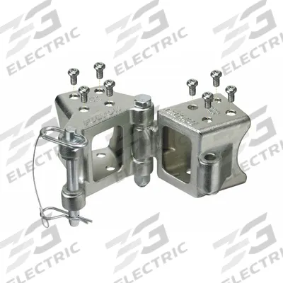 REESE Hinge Kit: 6 in Overall Lg, 3 in Overall Wd, 3 in Ht, 3 in Thick - Fleet and Vehicle Maintenance