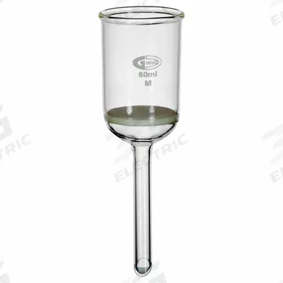APPROVED VENDOR Buchner Funnel with Fritted Disc: Borosilicate Glass, 15 mL, 20 mm, 8 mm - Buchner Funnels