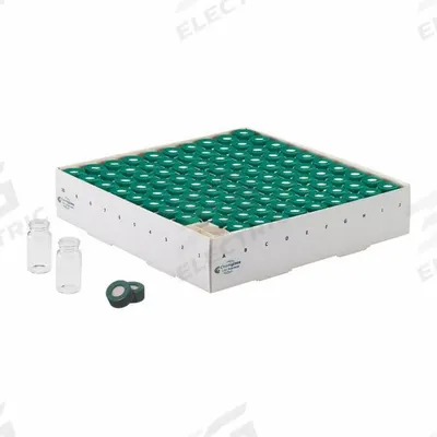 CHEMGLASS Vial: 20 mL, A, Includes Closure, Polypropylene, 28 mm Body Dia, Round - Glass Sample Vials