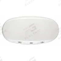 Emergency Light: LED, Damp Location Rated, 1.2 W Lamp Watt, 120 to 347V AC, 4.8 W Emergency Watt (MPN ELM2LF UVOLT LTP SDRT M12). Key specifications — Environmental Rating: Damp Location Rated; Sub-brand: Emergency Lights or Bug eyes; Remote Capable: Yes; Adjustable Lamp Heads: No; Brand: LITHONIA LIGHTING; Standards: NOM; Series: ELM2LF; Features: Self-Diagnostic and Remote Test.