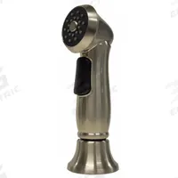 DANCO Kitchen Sprayer: Plastic, Brushed Nickel, 5 in Overall Lg, 1/2" Connection Size, NPSM, Guide (MPN 9D00010337). Key specifications — Inlet Connection Type: NPSM; Brand: DANCO; Connection Size: 1/2"; Color/Finish: Brushed Nickel; Includes: Guide; Material: Plastic; Product Type: Kitchen Sprayer.