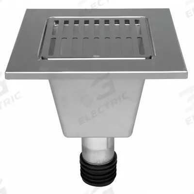 ZURN Floor Sink Liner: 12 3/8 in Overall Wd, 7 3/4 in Sump Dp, 3 in Nominal Pipe Size - Floor Sink Liners