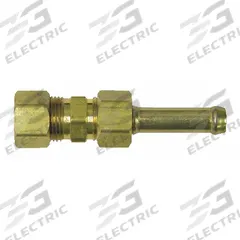 SUR&R Line Adapter: Line Adapter, Brass/Steel, 350°F Op Temp - Max, -65°F Op Temp - Min, 2 PK (MPN TR405). Key specifications — Material: Brass; Type: Line Adapter; Connection: Steel Compression; Compatible with Grainger Part Number: 52HJ26; For Use With: Transmission Oil Cooler Lines; Brand: SUR&R.