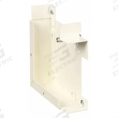 LEGRAND Flat Elbow: 4000, 1 3/4 in Ht, 4 3/4 in Raceway Wd, Steel - 90 Degree Elbows for Single-Channel Raceways