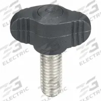 KIPP Hand Knob: Wing, Plastic w/ SS Thread, M8 Thread, 20 mm Thread Lg, 28 mm Dia (MPN K0274.0008X20). Key specifications — Brand: KIPP.