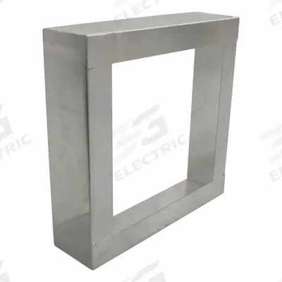 CANARM Wall Sleeve: Wall Sleeve, 20 1/2 in Lg, 5 in Wd - Mounting Brackets