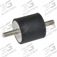 JW WINCO Vibration-Isolating Mount: Cylindrical, Natural Rubber, Male x Male Style (MPN 451.1-40-25-5/16-55). Key specifications — Isolator Body Material: Natural Rubber.
