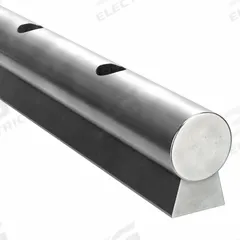 THOMSON Linear Shaft Support Rail: 5/8 in Shaft Dia, 48 in Lg, Steel (MPN LSRA10L48). Key specifications — Brand: THOMSON.