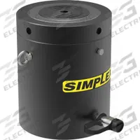 SIMPLEX Lock Nut Hydraulic Ram: 245 ton Nominal Capacity, 6 in Nominal Stroke Lg, 48.69 sq in, RCL (MPN RCL2506). Key specifications — attr1108313: RCL; attr96792: 48.69 sq in; attr98878: SIMPLEX.