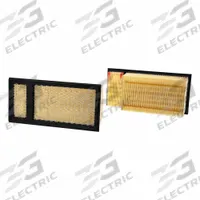 FLEETGUARD Automotive Air Filter: Panel, Engine, Panel, 7 in Outside Dia - Bottom, 7 in Overall Lg (MPN AF27882). Key specifications — Brand: FLEETGUARD; Compatible Vehicle Make: Ford; FleetGuard Interchange: AF27882.