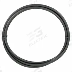 GATES Round Belt: Black, 3/8 in Dia, For 3 in Min Pulley Dia, 98 in Overall Lg, Reinforced Solid (MPN 6 X 98 RE BELT). Key specifications — Hardness: 80A; Belt Material: Gum Rubber; Color: Black.