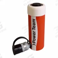 POWER TEAM Hydraulic Cylinder: Single Acting, 15 ton Nominal Capacity, 4 in Nominal Stroke Lg, Steel (MPN C154C). Key specifications — attr98927: POWER TEAM.