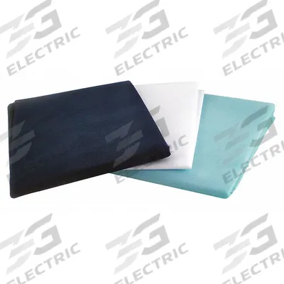 MEDSOURCE Disposable Cot Sheet Set: Full, Dark Blue/Light Blue/White, Polypropylene - Disposable Sheets