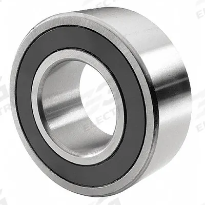 TRITAN Angular Contact Ball Bearing: 3206/5206, 2 Rows, Dbl Sealed, ABEC 1 - High-Clearance Double-Row Angular Contact Bearings