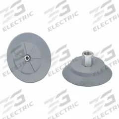 SCHMALZ Vacuum Pad Assembly: G1/4 in, 66.4 mm Pad Dia, NBR, 55 A, Gray, 33.9 mm Pad Ht (MPN 10.01.01.14062). Key specifications — attr1019168: 55 A; attr1019165: 10.01.01.14062; attr1019167: SCHMALZ; attr1019180: Gray.