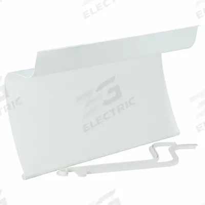 TRUEBRO Basin Guard: PVC, White, 3/32 in Nominal Wall, 36 in Overall Wd - Trap & Pipe Coverings