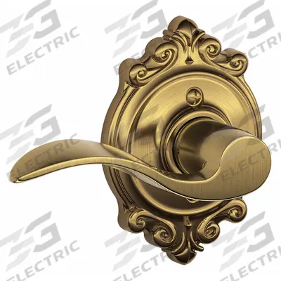 SCHLAGE Door Lockset: Dummy Lever Locksets, Brass