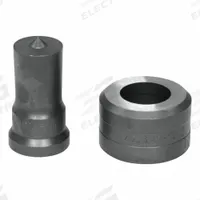 EDWARDS Metric Punch & Die Set: Edwards, 55 ton_65 ton_100 ton_120 ton Compatible Ironworker Size (MPN ED9-PDM24.5). Key specifications — attr67451: IW55 , IW65 , IW100, IW120; attr67489: Round; attr67463: 24.5 in; attr67447: ED9-PDM24.5; attr67456: Edwards; attr67443: EDWARDS; attr67472: 24.5 in Metric Punch & Die Set.