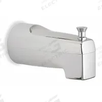 MOEN Tub Diverter Spout: 1/2 in Connection Size, Slip-Fit Connection, 5 1/4 in Spout Reach (MPN 3931). Key specifications — Tub Spout Connection Type: Slip-Fit; Trim Finish: Chrome; Tub Spout Material: Plastic; Brand: MOEN.