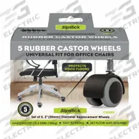 SLIPSTICK Stem Caster: 2 in Dia, CB680, 2 3/8 in Wheel Wd, Black/Gray. Key specifications — Manufacturer Part Number: CB680; Brand: SLIPSTICK.