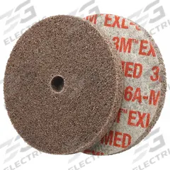 SCOTCH-BRITE Unitized Wheel: 6 in Dia x 1/4 in W, 1/2 in Arbor Hole, Aluminum Oxide, Medium, XL-UW (MPN 7000045936). Key specifications — Series: XL-UW; Brand: SCOTCH-BRITE.