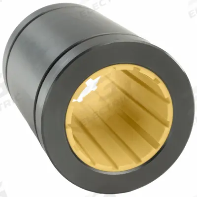 THOMSON Polymer Bushing: 1 1/8 in Inside Dia, 2 5/8 in Lg, PL - Closed Linear Plain Bearings for Low-Load & Low-Speed Applications