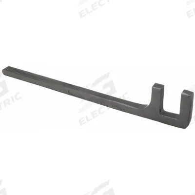 WESTWARD F-Type Valve Wheel Wrench: 1 3/8 in Head Size, 17 1/2 in Overall Lg - F-Shaped Valve Wheel Wrenches