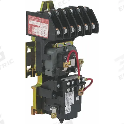 SQUARE D Lighting Magnetic Contactor: 6 Poles, 277V AC, 30 A - Mechanically Held Lighting Contactors