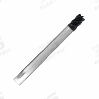 APPROVED VENDOR Square End Mill: Carbide, AlCrN Coated, 5 Flute, 1/4" Mill Dia, 3/8" LOC, 4" OAL (MPN 312106)