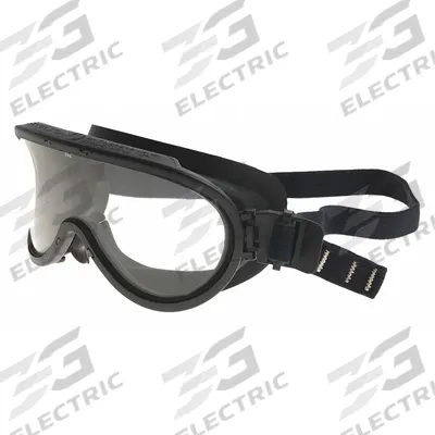 PAULSON Safety Goggles: Clear, Indirect Venting, Elastic - Standard Firefighting Safety Goggles