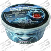 BLUE MONSTER Repair Tape: Heavy Duty, Blue, 1 in Wd, 4 yd Lg, 40 mil Thick, Silicone, 500°F Max Temp (MPN 76085)