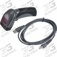 BRADY Barcode Scanner: Hospitality/Industrial/Retail, Corded Barcode Label Scanner, 176510, Cable. Key specifications — Scanner Attachments Included: Scanner Cable; Scanner Cable Required: Scanner Cable Required; Brand: BRADY; Connection Type: Cable; Color: Dark Gray; Image Scan Type: 2D Scanner.