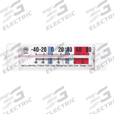 ACURITE Analog Thermometer: Refrigerator/Freezer, Analog - Refrigerator & Freezer Thermometers