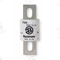 Semiconductor Fuse: FWX Series, Fast-Acting, 350 A, 250 V AC, 250 V DC DC Volt Rating (MPN FWX-350A). Key specifications — Series: FWX; Brand: BUSSMANN; Voltage Type: AC/DC.