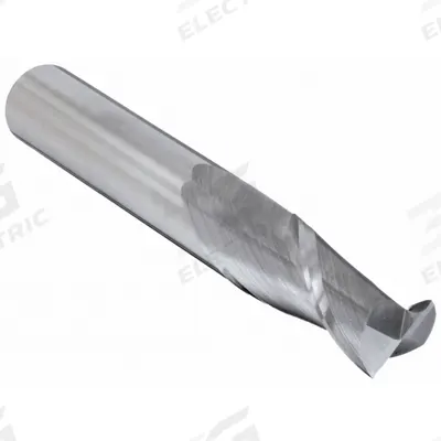 CLEVELAND Square End Mill: Carbide, 2 Flute, 1/4" Mill Dia, 3/4" LOC, 2-1/2" OAL (MPN C61026) - Carbide Square End Mills for Aluminum