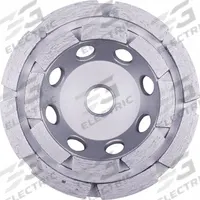 DIAMOND VANTAGE Segment Cup Grinding Wheel: Double Row, 4" Dia, 5/8"-11 Arbor, 16 Segment, X100 (MPN 04HDDDX1). Key specifications — Series: X100; Brand: DIAMOND VANTAGE.