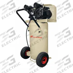 INGERSOLL RAND Portable Air Compressor: Oil Lubricated, 20 gal, Vertical, 2 hp, 5.2 cfm @ 90 psi (MPN P1.5IU-A9). Key specifications — attr48686: Oil Lubricated; attr48685: 115V AC; attr48678: 15 A; attr48688: Power Cord (6 ft); attr48671: INGERSOLL RAND; attr124308: Standard (75 dBA or more).