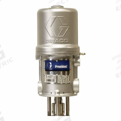 GRACO Air Drum Pump: Stub Pump, 4:1, 8 gpm Max. Flow Rate, Stub Pump - Fluid Supply Piston Drum Pumps